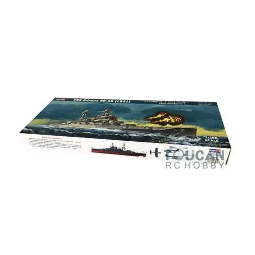 Trumpeter 86501 1/350 USS Аризона линкор 1941 Сборная модель военного корабля|Наборы для