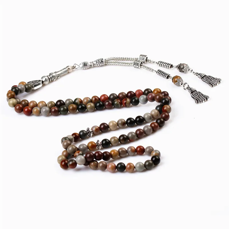 LOSHEREN Tasbih кристалл с агатами кисточкой популярный стиль Кристалл Черный цвет