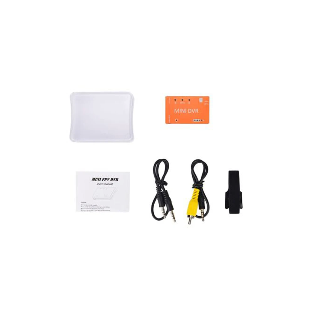 Мини FPV DVR Модуль NTSC/PAL переключаемый встроенный батарейный видеорегистратор для