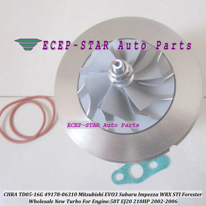 Турбокартридж CHRA Core TD05 16G 49178 06310 14412AA092 для Mitsubishi EVO 3 SUBARU Impreza WRX GT555 58T EJ20 2.0L