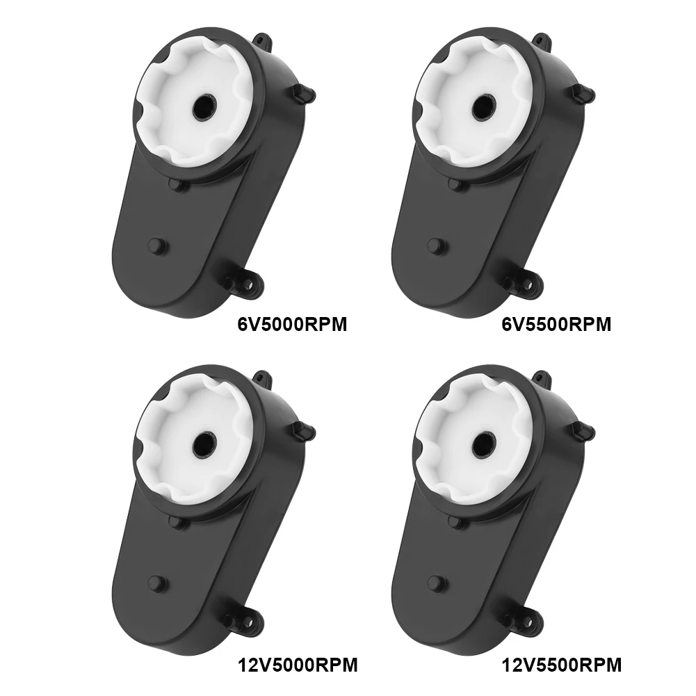 RS390 6 V/12 V 5000/5500rpmGear коробка Электрический мотор рулевое управление передач для