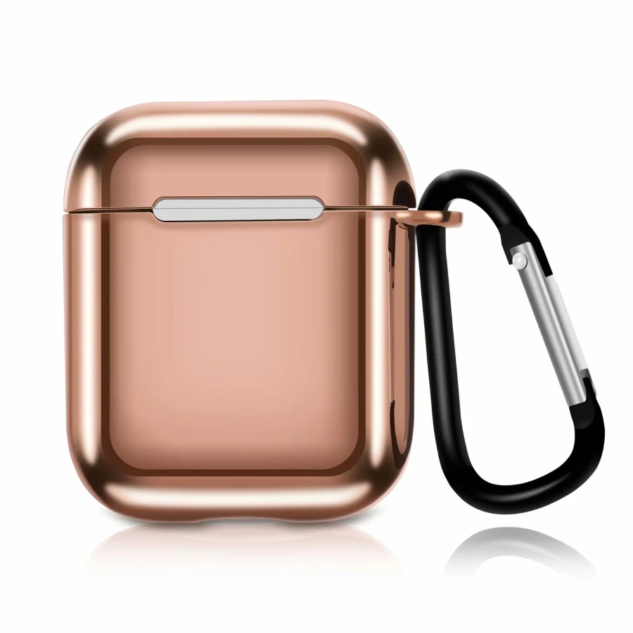Luxury Plating Soft TPU Case For Apple AirPods Protective Cover Skin Shockproof Earpods Headphone for Air pod Ultra Thin |