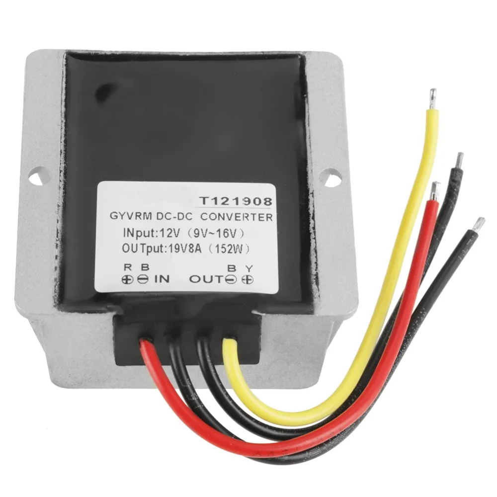 Повышающий Модуль DC12V к DC 19V 8A 152W повышающий преобразователь напряжения питания
