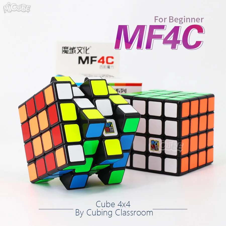 Магический куб MofangJiaoshi MF4C 4x4 скоростная головоломка 62 мм Cubo Magico 2x2 MF2C MF3 3x 3 игрушки