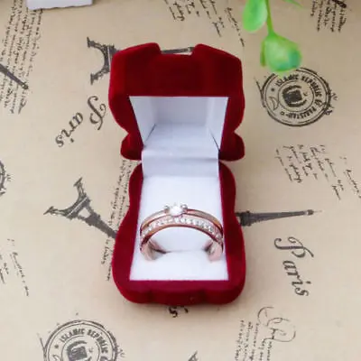 Christmas Bear Violin Baby Carriage Necklace Earrings Ring Jeweler Gift Box | Дом и сад