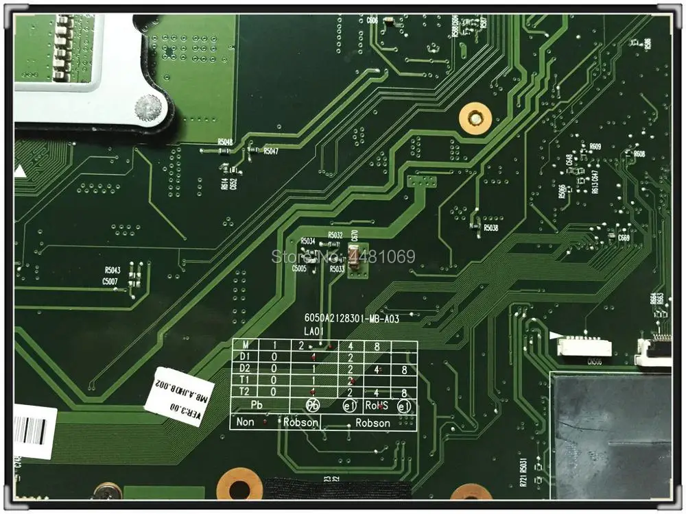 Для Acer Aspire 9920 9920G Notebook 6050A2128301-MB-A03 MBAJH0B001 материнская плата для ноутбука серии P/N: