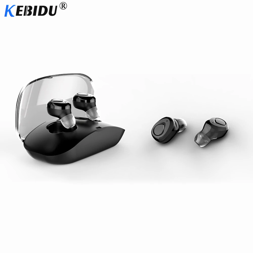 KEBIDU TWS Беспроводная гарнитура Bluetooth наушники гарнитуры Беспроводные свободные