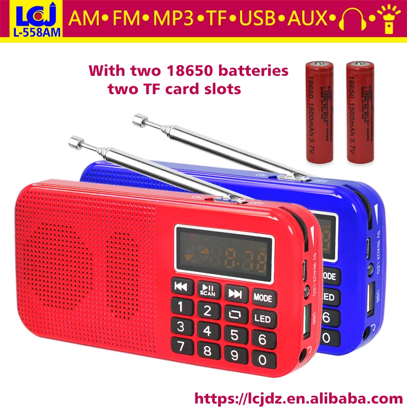 Бесплатная доставка цифровой mp3 плеер портативный мини динамик FM AM MW карманный