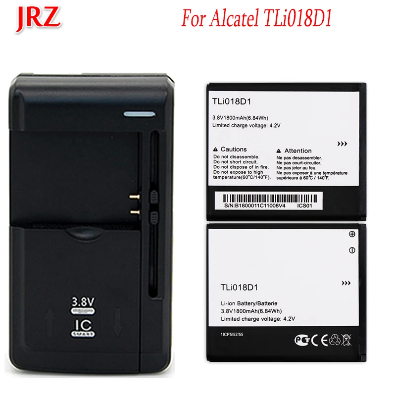 1 лот = шт. TLi018D1 батарея для Alcatel One Touch Pop D5 Dual 5038x OT5038X 3 5015D OT 5016 1800 мАч + Универсальное