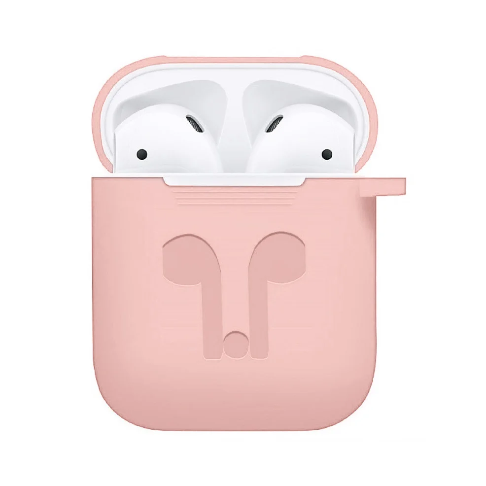 Для Apple аксессуары для airpods силиконовый чехол + ремень против потери держатель