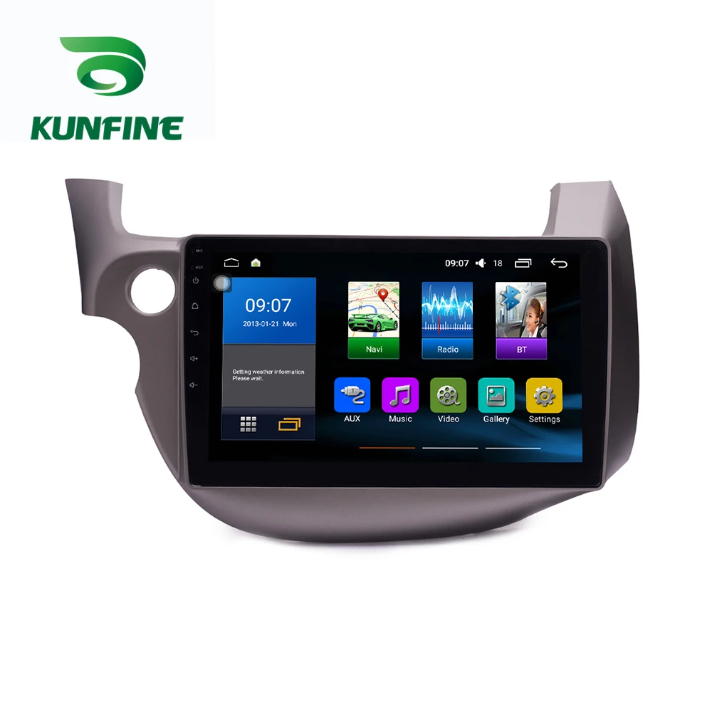 Восьмиядерный 1024*600 Android 8 1 автомобильный DVD GPS навигационный плеер Deckless стерео для