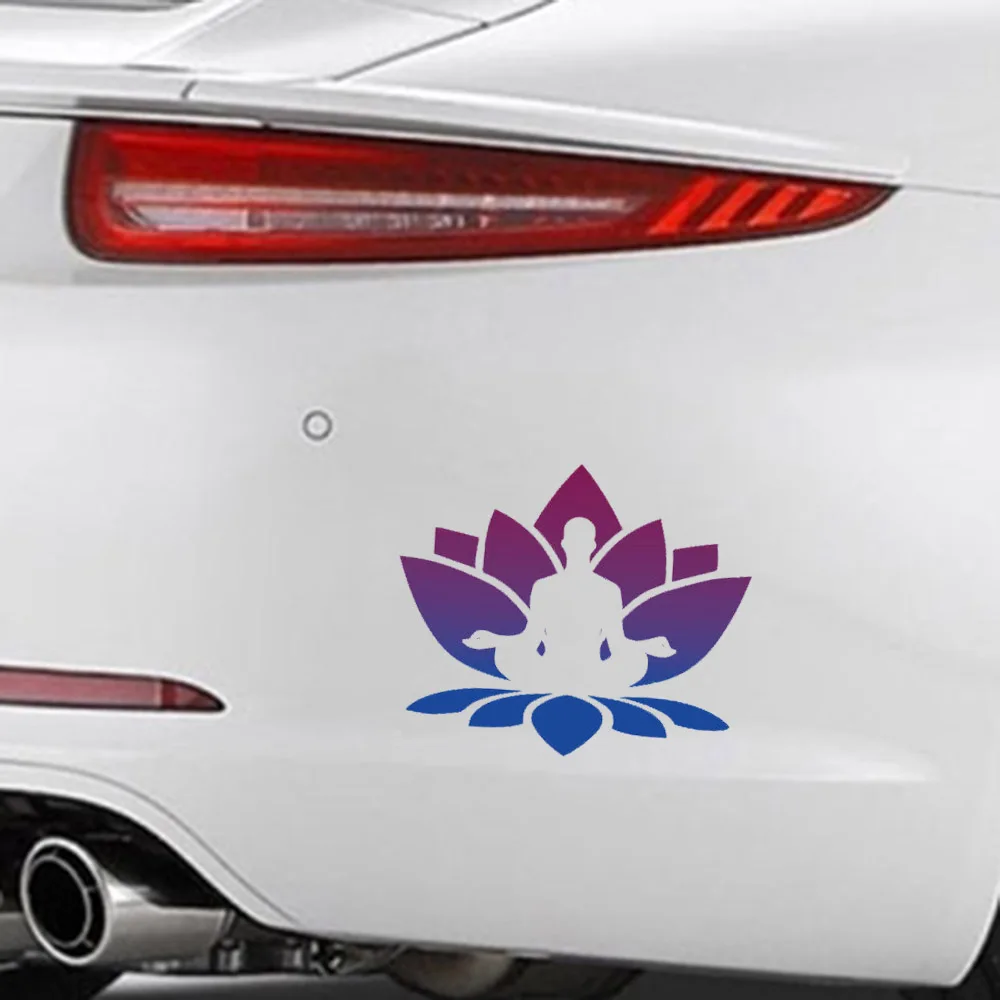 Виниловая наклейка для ноутбука Yoga Lotus Low Автомобильный Блокнот Pride аксессуары