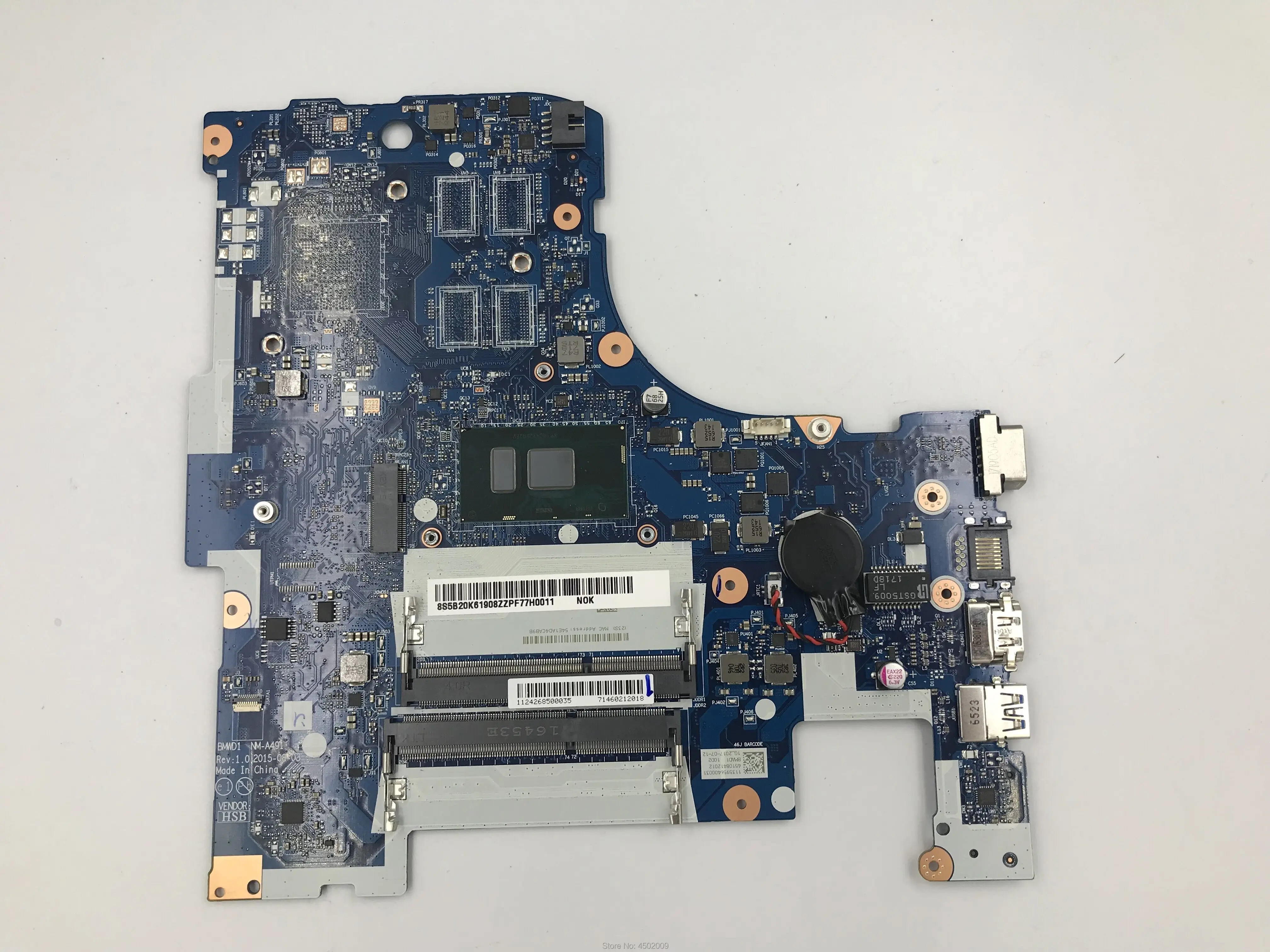 Материнская плата для ноутбука lenovo 300 17Isk 5b20k6real с диагональю 3885U UMA 100%