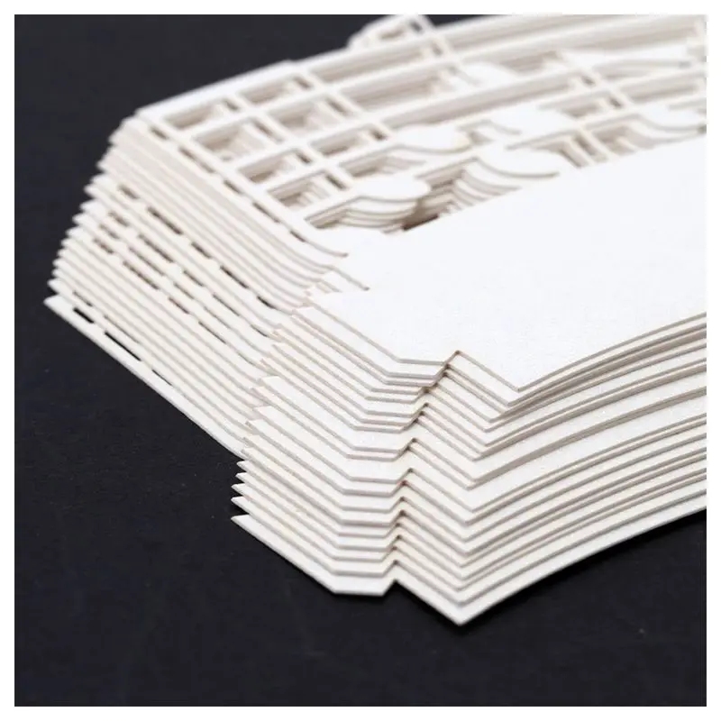 New 60Pcs кружева Маффин случае кекс бумажный подстаканник музыкальные ноты шаблон