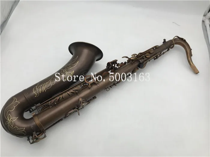 BULUKESaxophone tenor Bb Модель Sax античная медь Saxopfone Музыкальные инструменты Идеальная
