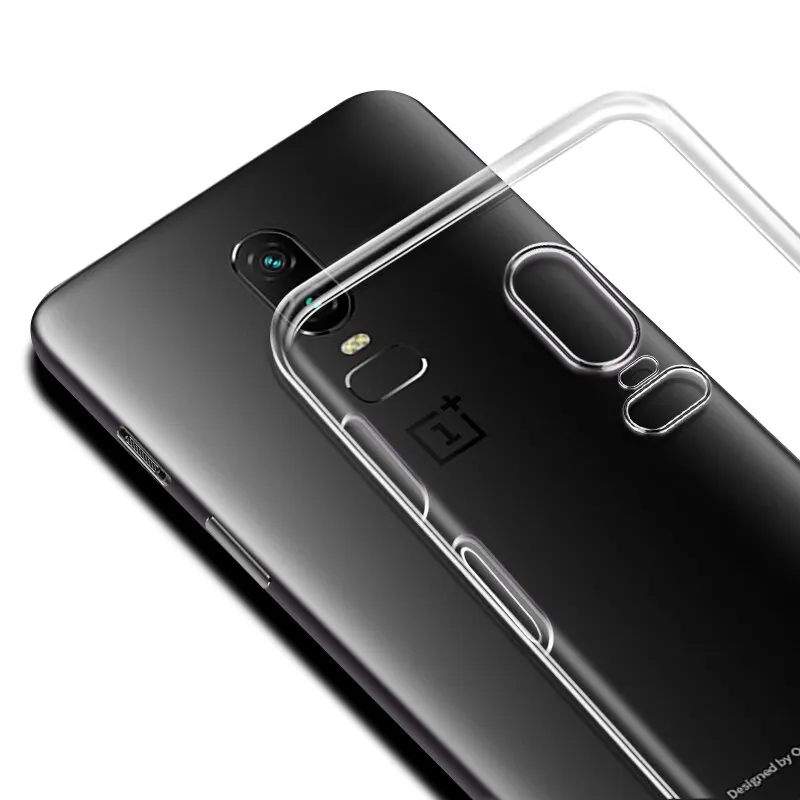 HD Transparent TPU Phone Back Cover Coque Skin Case for OnePlus 5T 3T Ultra Thin Crystal Silicon Oneplus 6T 6 5 3 |