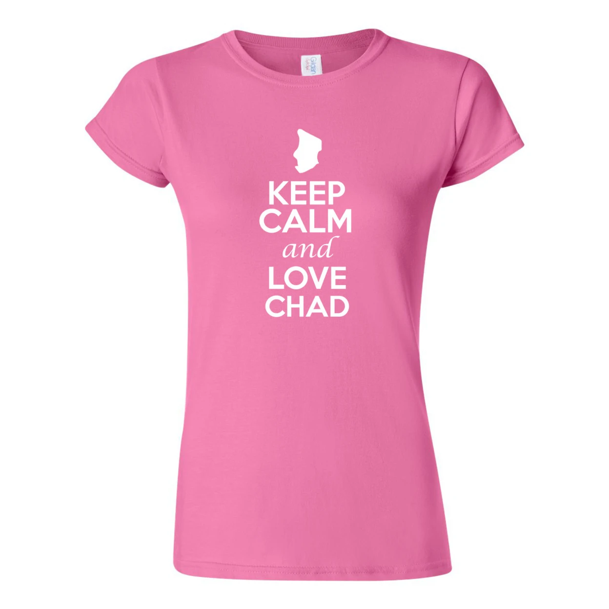 Junior Keep Calm And Love Chad Country патриотическая новинка футболка 1256 г.|Футболки| |