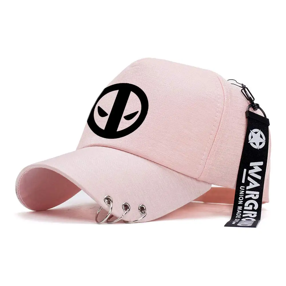 Suncomics Marvel Дэдпул бейсболка с железными кольцами регулируемые Snapback спортивные