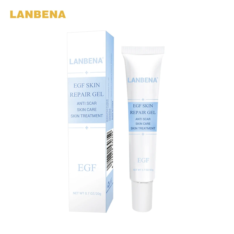 Купить 3 получить 1 подарок Lanbena Egf крем для удаления шрамов растягивающийся знак