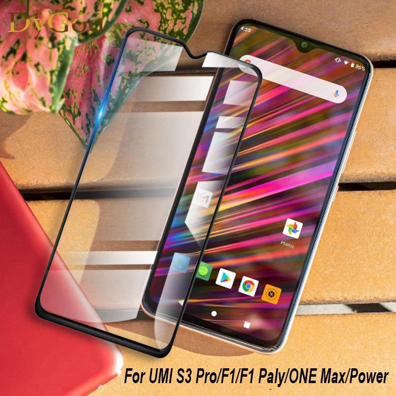 Для Umidigi S3 Pro F1 играть ONE Max Мощность полный Экран шелк закаленное Стекло 6 3 дюймов