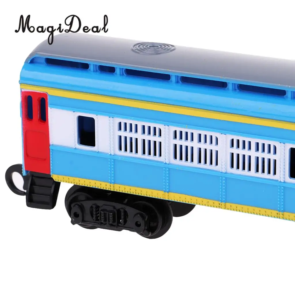 

Scale Simulation Train Model Carriage Children Toy Electric Track Train Freight Car Railroad Car Diorama Wargame Accessory