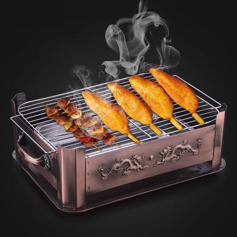 Шашлыки барбекю мини корейский портативный Asador карбоновый murrasqueira для наружного