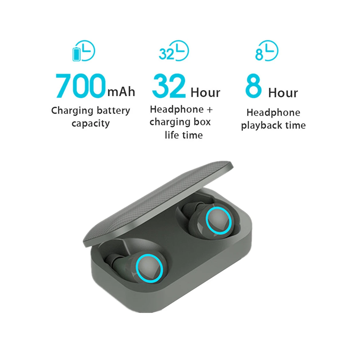 TWS водонепроницаемые наушники bluetooth 5 0 гарнитура мини True Wireless Stereo Touchs вкладыши с