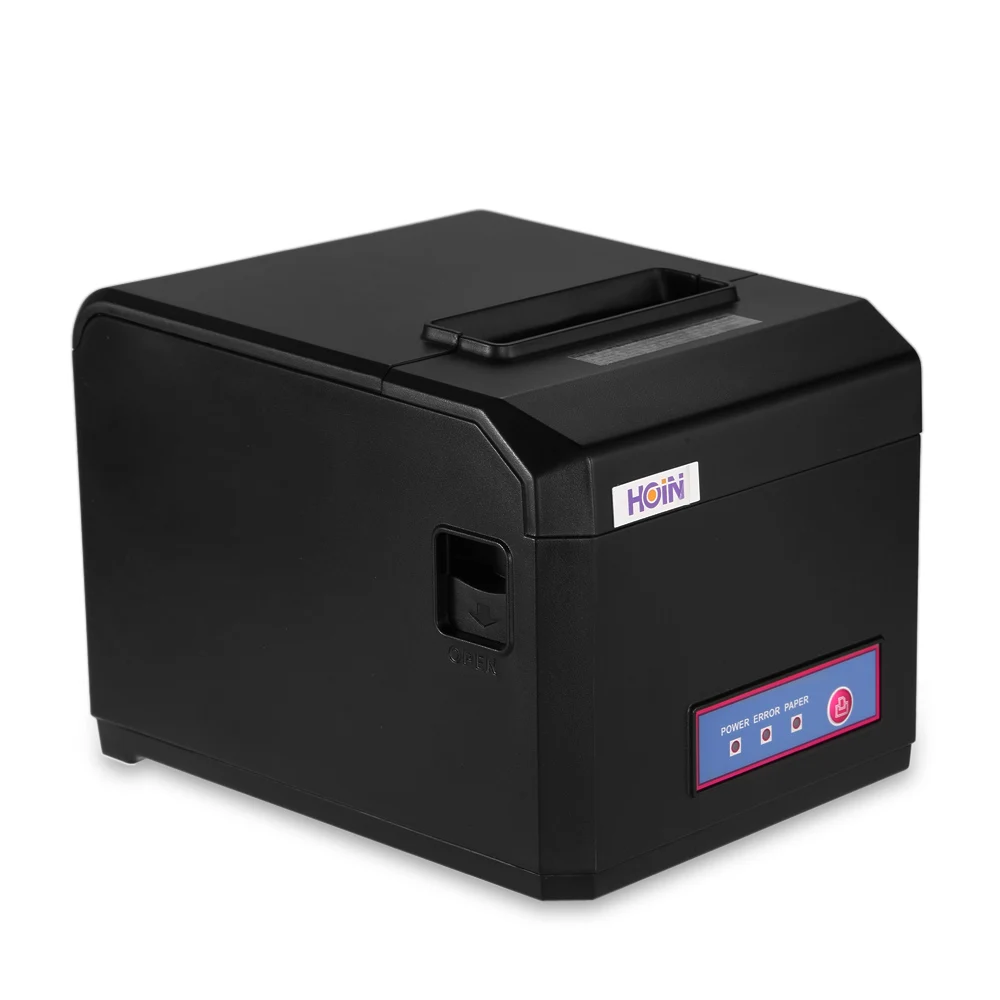 HOIN HOP E801 80 мм USB + COM LAN термографический принтер для ESC POS системы 300 мм/сек.