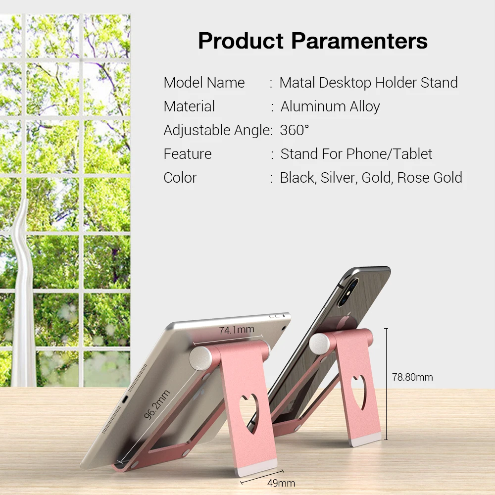 Подставка для телефона KISSCASE подставка iPhone Samsung Xiaomi смартфона планшета складная