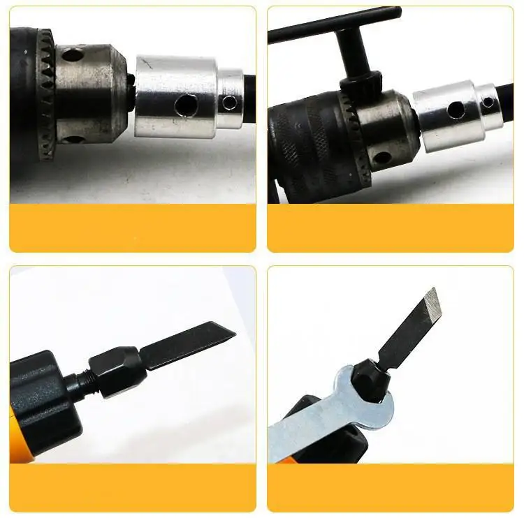 

Yiwa Wood Chisel Carving Tool Set with Wrench Chuck Attachment for Woodworking Tools-30