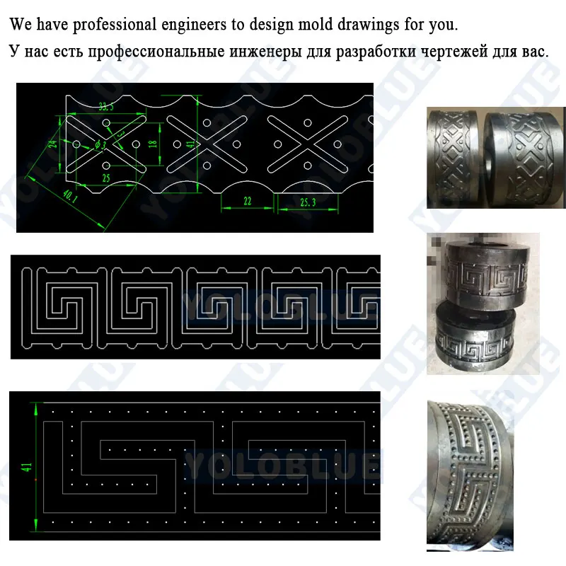 Пресс-формы для абразивной матрицы matrixs тиснения по шаблону холодной прокатки