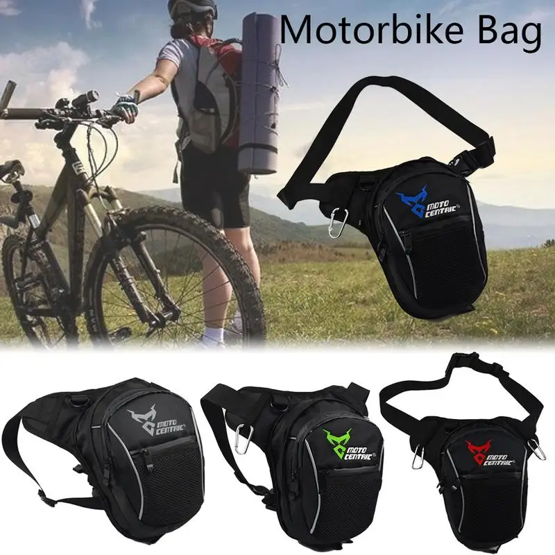 

Fashion Motorcycle Drop Leg Bag Black Waterproof Nylon Motorcycle Bags Outdoor Casual Waist Bag Motorcycle Motorbike Bag