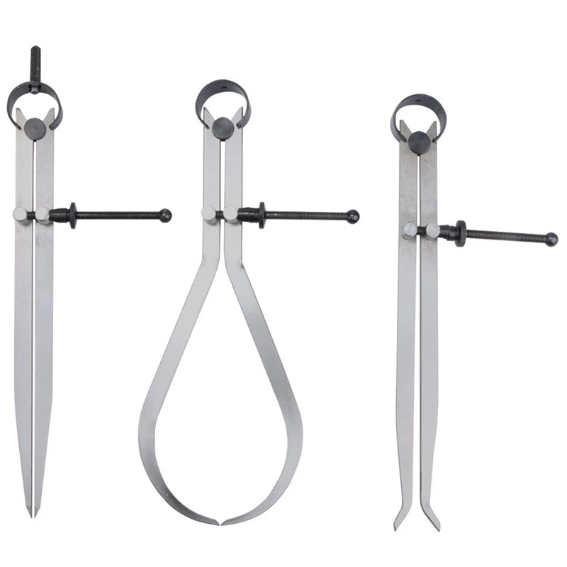 Штангенциркуль с наружной пружиной 8 дюймов 3 упаковки|Штангенциркули| |