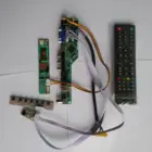 AV LCD LED TV HDMI USB VGA Аудио 1 CCFL лампы плата контроллера для 15,4 