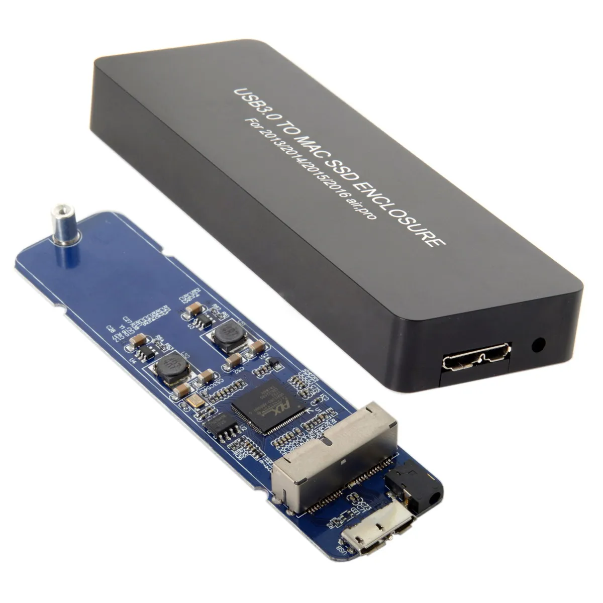 Xiwai CY Mac book Air Pro 2013 2014 2015 2016 SSD портативный чехол USB 3 0 до 16 + 12 Pin Мобильный Корпус HDD