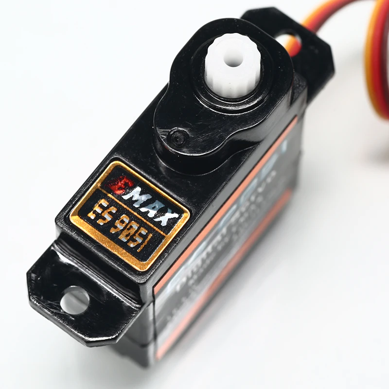 4PCS EMAX Digital Plastic Gear Servo ES9051 ES9251 0.8kg 0.09 Sec/60 Degree for RC FPV Fixed Wing Airplane Copter Accessories | Игрушки и