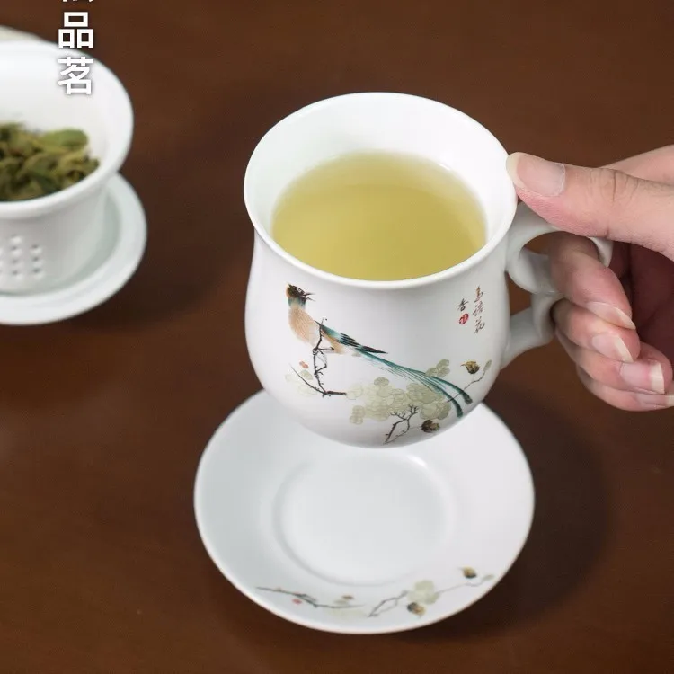 Домашняя кухня фарфоровая посуда для напитков чашка и блюдце наборы подарка
