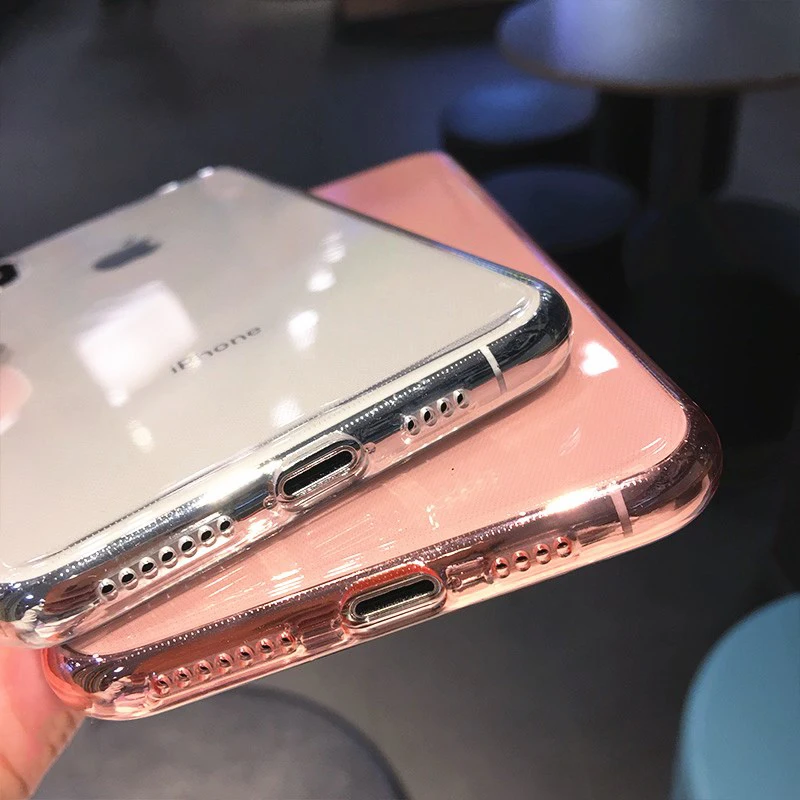 Прозрачный противоударный чехол SUYACS 7 карамельных цветов для iPhone 12 Mini 11 Pro Max 8 Plus X