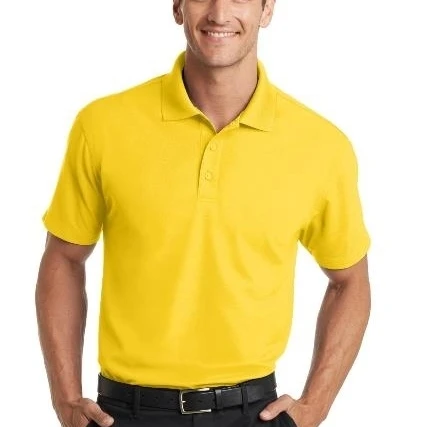 Port Authority K572 Dry Zone Grid Polo Yellow - Extra Large |