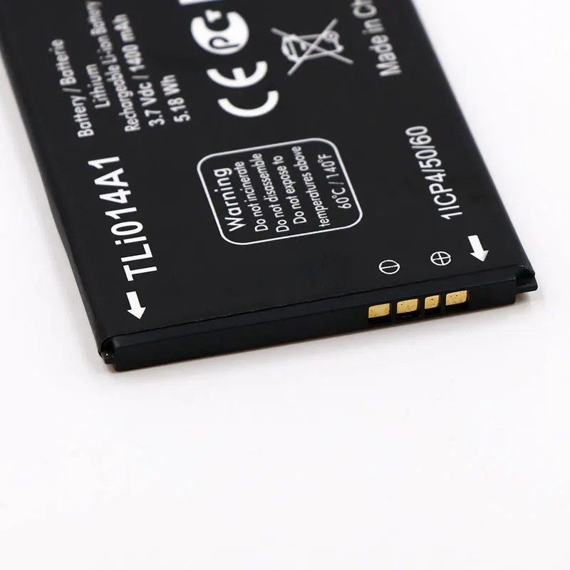 10 шт./лот 1400 мАч TLi014A1 батарея для Alcatel Pixi 3 4 5 &quot4027 4027A 4027D 4027X 4010 4010D 4012 4030 4030D 4030A 5020 5020D
