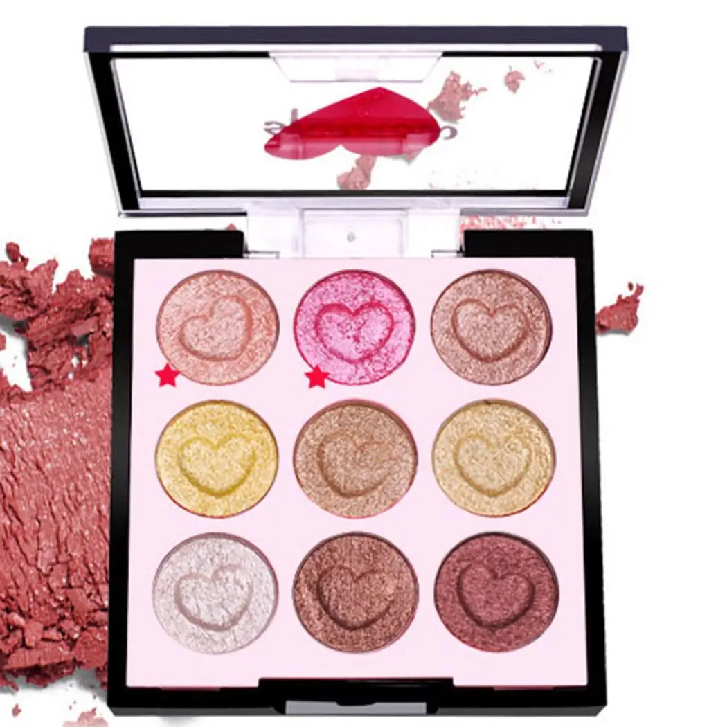 9 цветов Профессиональная палитра теней для глаз Shimmer Matte Eye China casual вечерние Y Dating