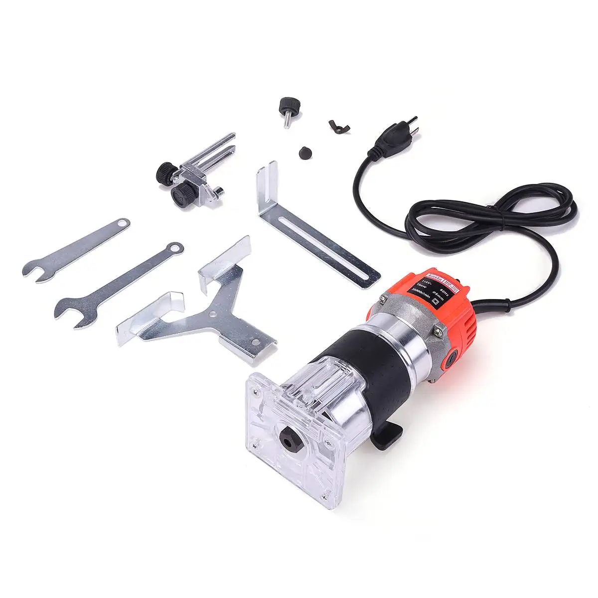 

Drillpro 30000rpm Woodworking Electric Trimmer Wood Milling Engraving Tool 800W 220V/110V AU Plug Slotting Machine Wood Router
