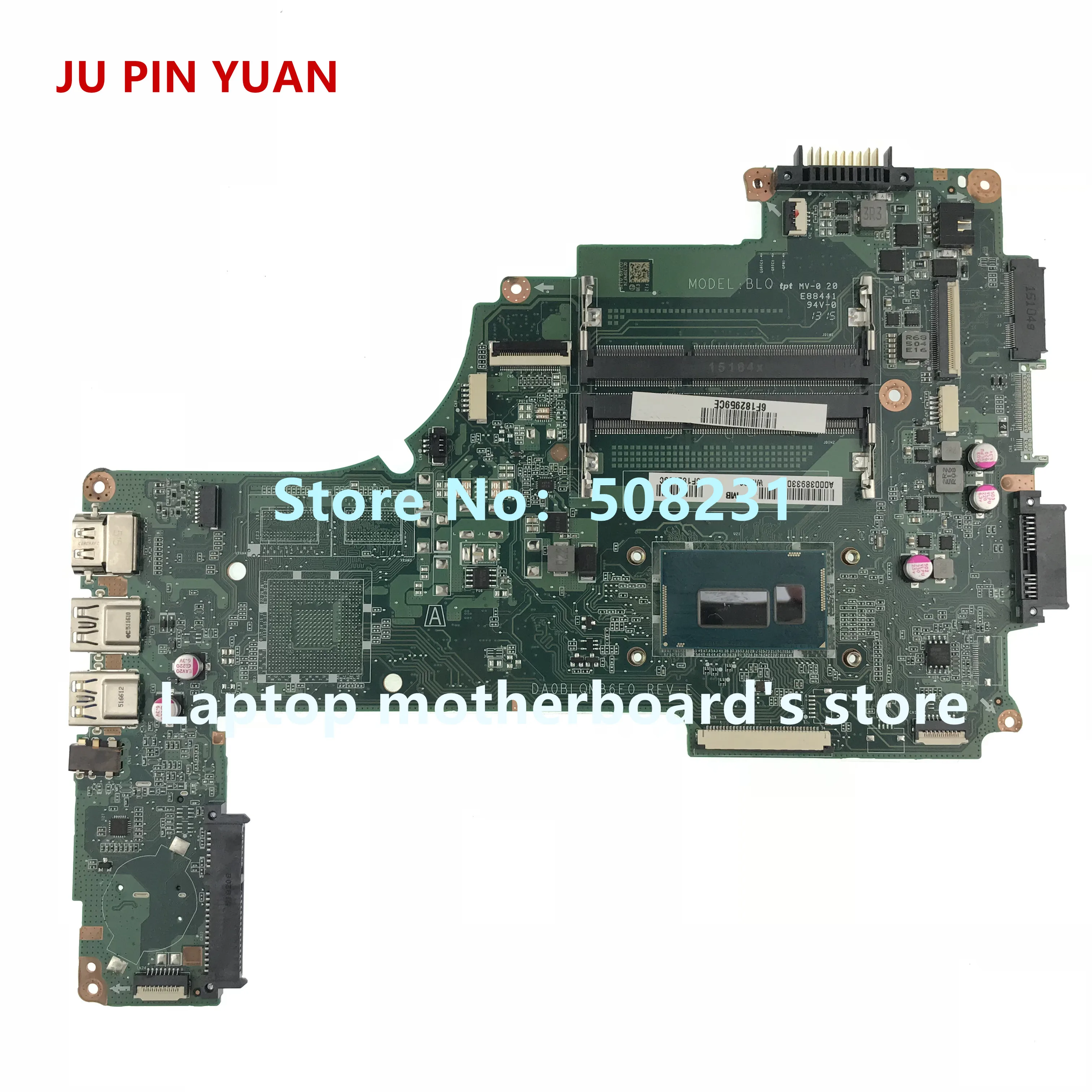 Материнская плата JU PIN YUAN A000389330 DA0BLQMB6E0 для ноутбука TOSHIBA Satellite L50 | Компьютеры и офис