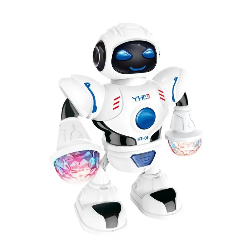 LED Light Music Intelligent Robot Dancing Remote Control Toys Dance Toy Model Electric Musical Action Figures |