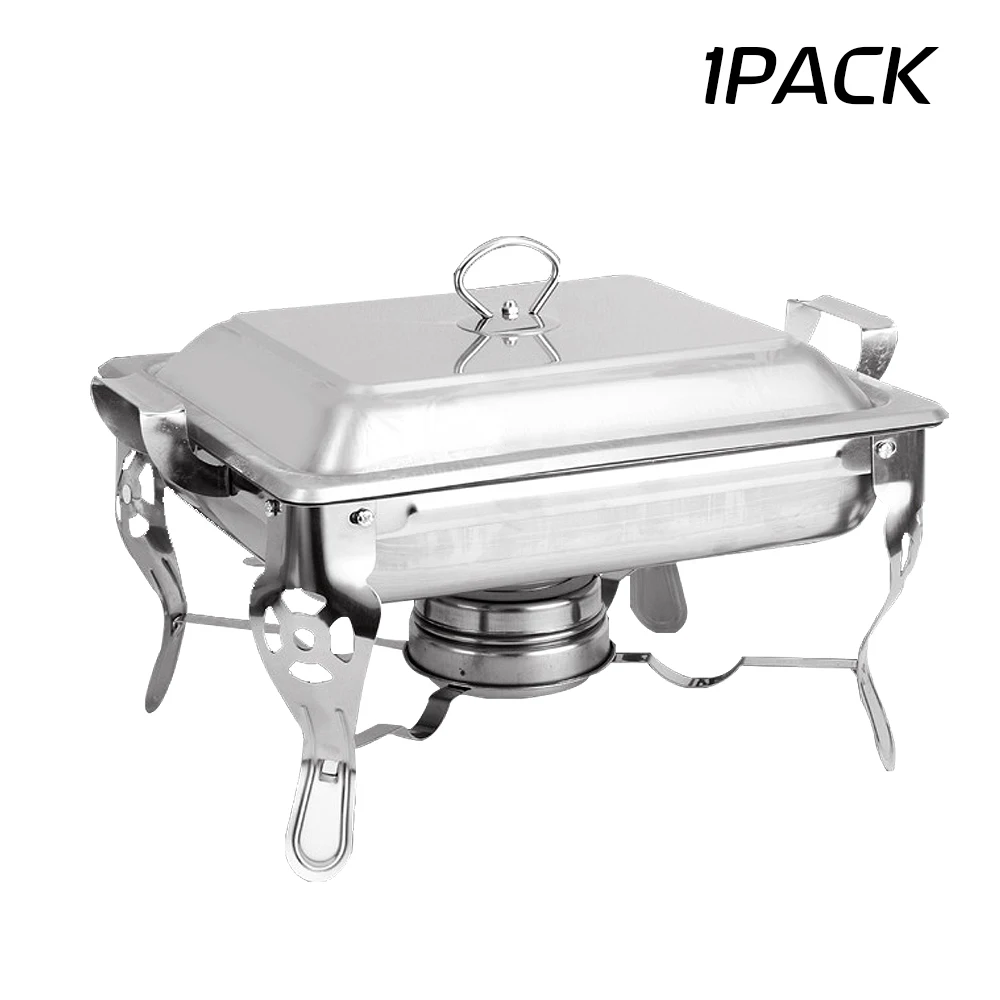 1/2/4x 6L, особенно китайского самовара, со стандартом ISO& шведского стола плиты общественного питания Свадебная вечеринка поднос для еды с подогревом ужин простое удаление плита откидного типа