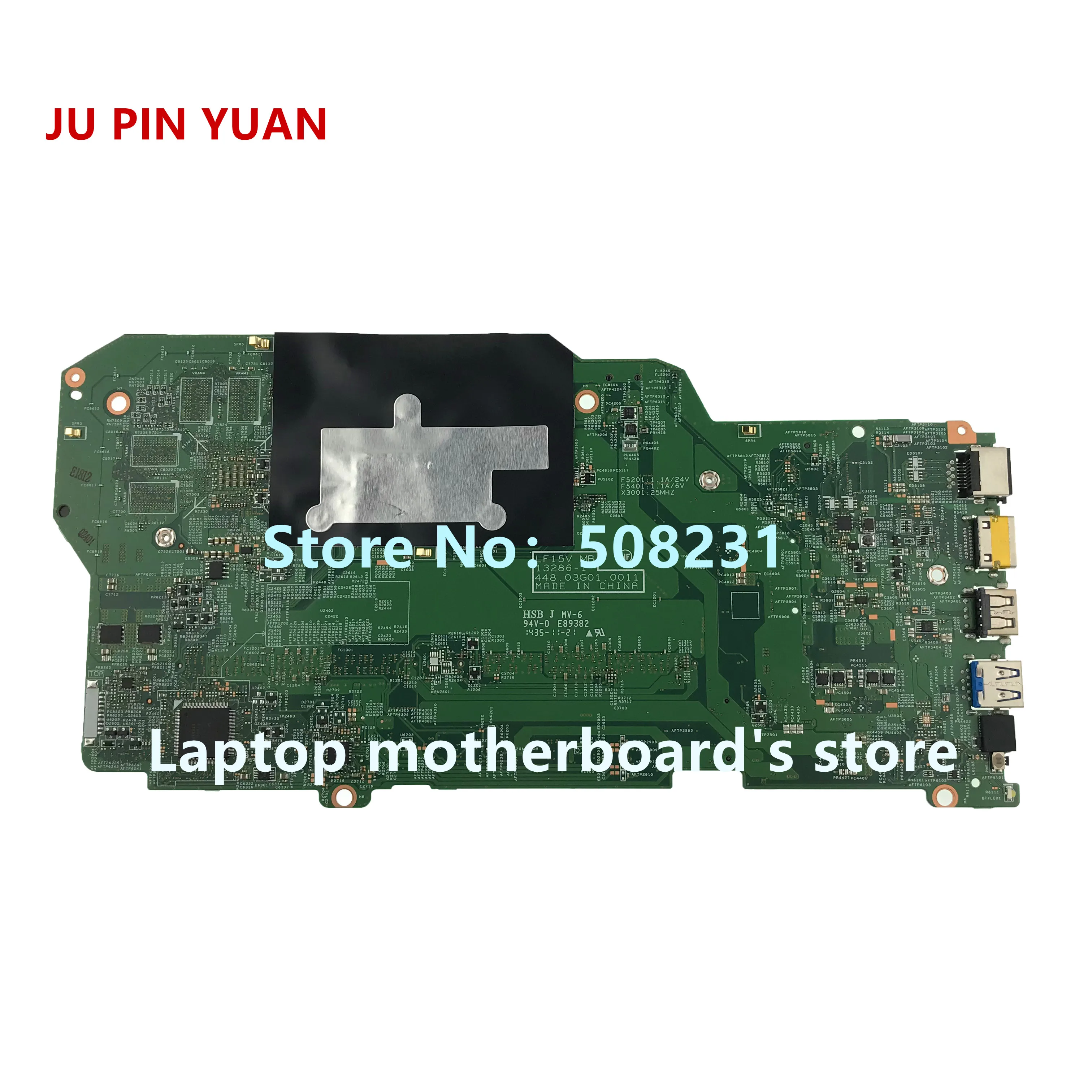 

JU PIN YUAN 448.03G01.0011 5B20H33184 mainboard For Lenovo Flex 2 Pro Edge 15 Laptop Motherboard with I7-5500U CPU 840M 2GB