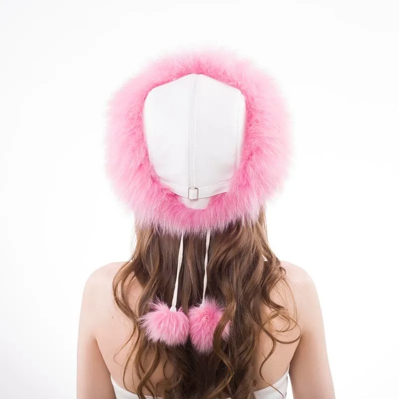 Hot New Style Quality Luxury Winter Russian Natural Real Fox Fur Hat 2017 Women Warm And Soft 100% Genuine Cap | Аксессуары для