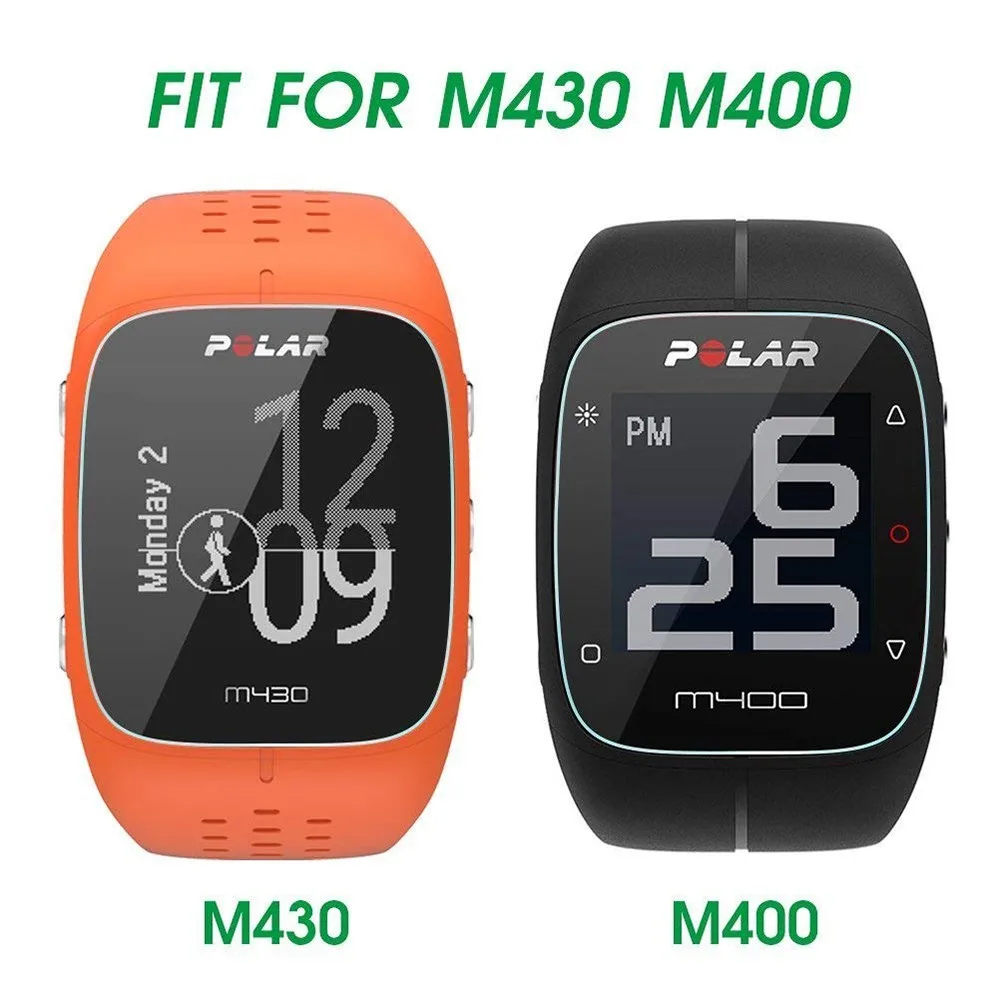2 упаковки для Polar M430 M400 0 3 мм 2.5D 9H прозрачное закаленное стекло протектор экрана GPS