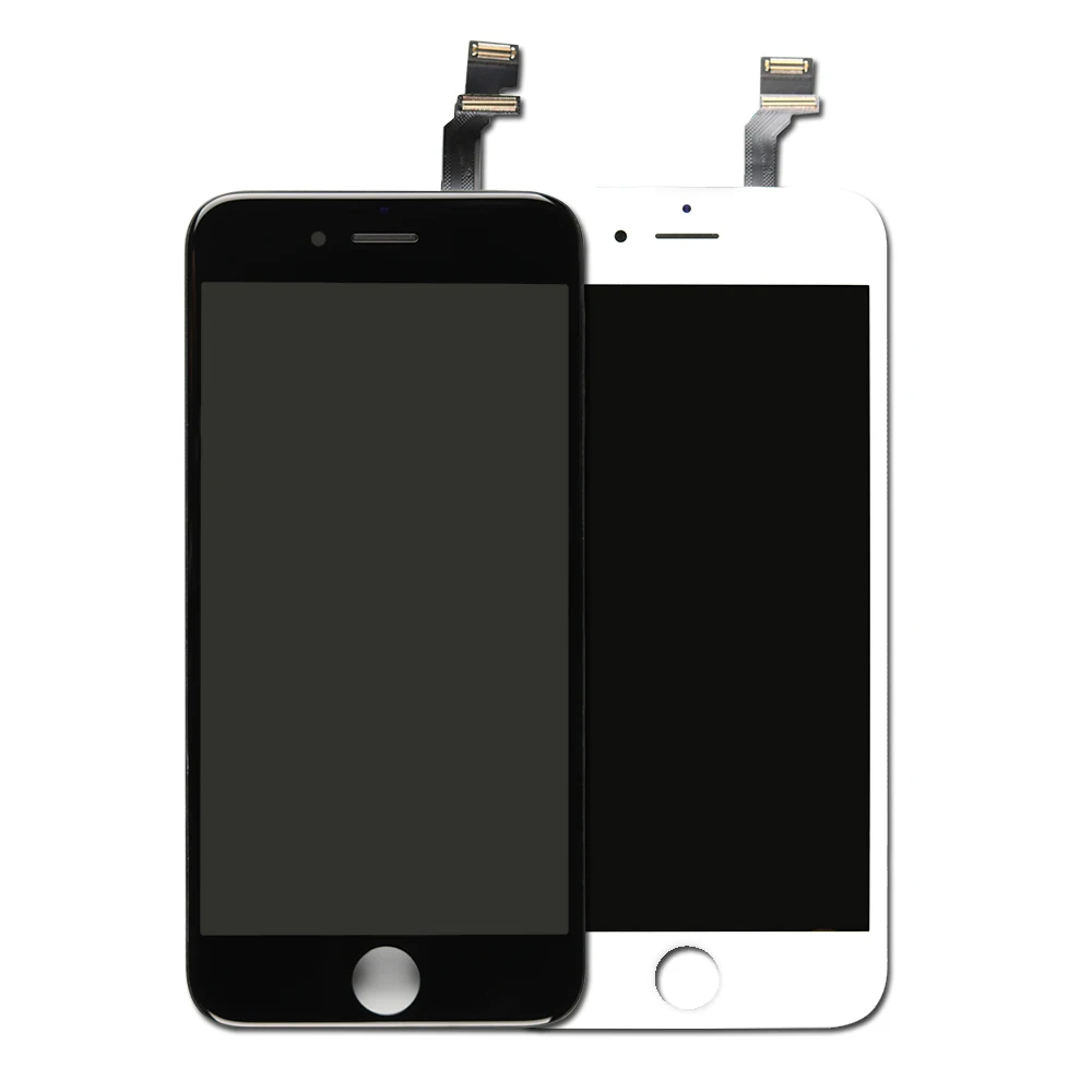 

10 шт. ЖК-дисплей для iPhone 6 ЖК-дисплей с сенсорным экраном дигитайзер стеклянный объектив без битых пикселей ЖК-дисплей для iPhone 6 экран Бесплат...