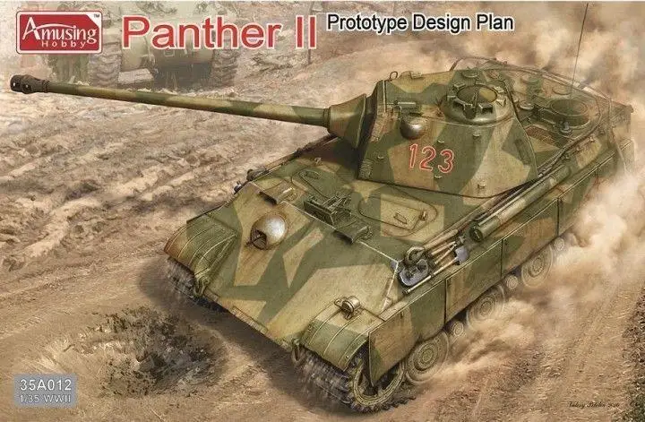 Забавный хобби 1/35 35A012 план проектирования немецкой Пантеры II